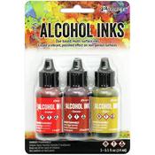 Orange/Yellow Spectrum Tim Holtz Alcohol Ink Kit - Ranger
