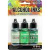 Mint/Green Spectrum Tim Holtz Alcohol Ink Kit - Ranger