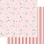 Sweet Floral Paper - A Cherry On Top - Fancy Pants