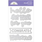 All Occasions Doodle Cut Dies - Doodlebug