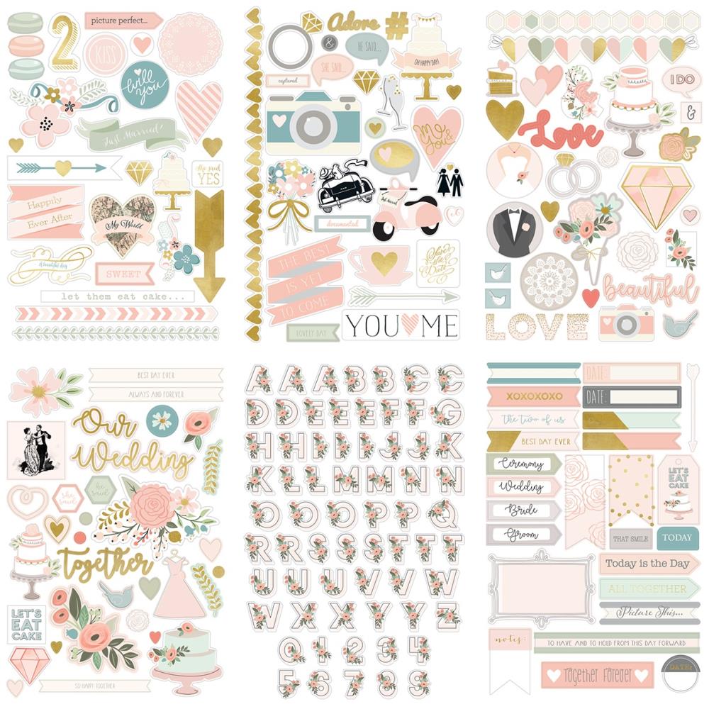 My Minds Eye > Mini Collection > Best Day Stickers - Mini Collection ...