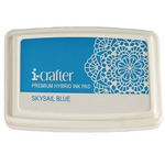 Skysail Blue Hybrid Ink Pad - i-Crafter