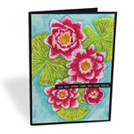 Water Lily 3D Embossing Folder - i-Crafter