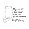 Purr-Fect Birthday Clear Stamps - i-Crafter