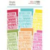 Brights Alpha Sticker Book - Simple Stories