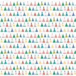 Party Hats Patterned Single-Sided Paper - American Crafts