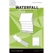 White Waterfall Mechanical 4x6 - Photoplay