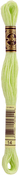 DMC 14 Pale Apple Green - 6-Strand Embroidery Cotton 8.7yd