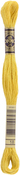 DMC 18 Yellow Plum - 6-Strand Embroidery Cotton 8.7yd