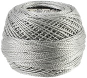 White Tin - DMC Pearl Cotton Ball Size 8 87yd