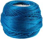 DMC 3844 - Dark Bright Turquoise Pearl Cotton Ball Size 8 87yd