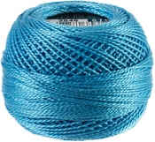 Light Bright Turquoise - DMC Pearl Cotton Ball Size 8 87yd