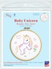 Baby Unicorn - Jack Dempsey Stamped Hoop Kits 6"