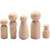 Assorted Shapes & Sizes - Wood People 40/Pkg