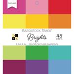 Brights - DCWV Single-Sided Cardstock Stack 6"X6"