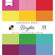 Brights - DCWV Single-Sided Cardstock Stack 6"X6"