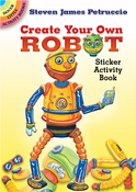 CYO Robot Sticker Activity Book - Dover Publications