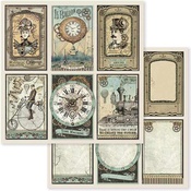 Cards Paper - Voyages Fantastiques - Stamperia