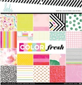 Color Fresh - Heidi Swapp Single-Sided Paper Pad 12"X12"