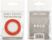 Clear - Craft Perfect Red Line Tape .23"X5.5yds