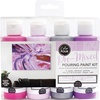 Mulberry Bliss - American Crafts Color Pour Pre-Mixed Paint Kit