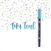 Tiki Teal - Tombow Dual Brush Marker Open Stock