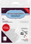 Thin White - Scrapbook Adhesives 3D Foam Creative Sheets 2/Pkg