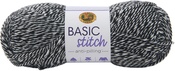 Black/White - Lion Brand Yarn Basic Stitch Anti-Pilling