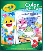 Baby Shark - Crayola Color N' Sticker Pages