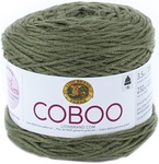Olive - Lion Brand Coboo Yarn
