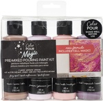 Fiery Opal - Color Pour Magic Pre-Mixed Paint Kit - American Crafts