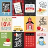3 x 4 Journaling Cards Paper - School Rules - Echo Park
