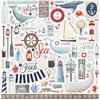 By The Sea Element Sticker - Carta Bella