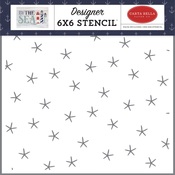 Simple Starfish Stencil - Carta Bella