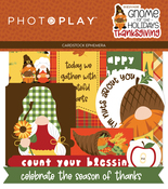 Gnome For Thanksgiving Ephemera - Photoplay