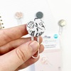 Paper Clip Backers We R Memory Keepers Button Press