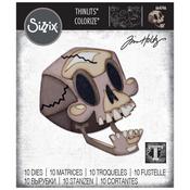 Skelly Colorize-Sizzix Thinlits Dies By Tim Holtz