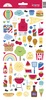 Bar-B-Cute Icons Stickers - Doodlebug