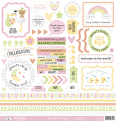 Bundle Of Joy This & That Sticker Sheet - Doodlebug