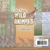 Wild Animals Outback 6"X6" Paper Pack - Find It Trading