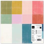 Specialty Perforated Colored Paper - Old School - Heidi Swapp