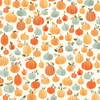 Pumpkins Paper - Hello Autumn - Carta Bella
