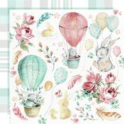 Cuddles Paper - Little Treasures - Kaisercraft