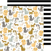 Puppy Park Paper - The Avenue - Pebbles