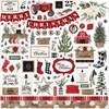 Farmhouse Christmas Element Sticker - Carta Bella