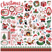 Dear Santa Element Sticker - Carta Bella
