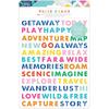 Go The Scenic Route Word Puffy Stickers - American Crafts