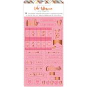 Late Afternoon Embossed Puffy Stickers - Amy Tangerine