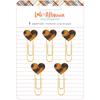 Heart Paper Clips - Late Afternoon - Amy Tangerine