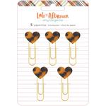 Heart Paper Clips - Late Afternoon - Amy Tangerine